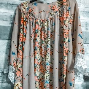 floral Cardigan/ kimono